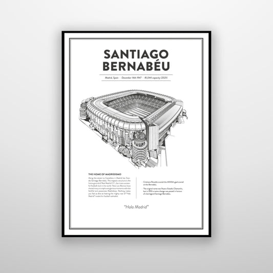 Real Madrid - Santiago Bernabeu Stadium