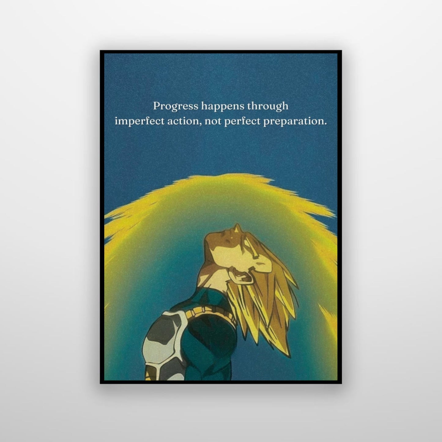 Progress happens through
imperfect action not perfect preparation