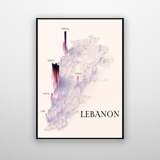 Lebanon Map