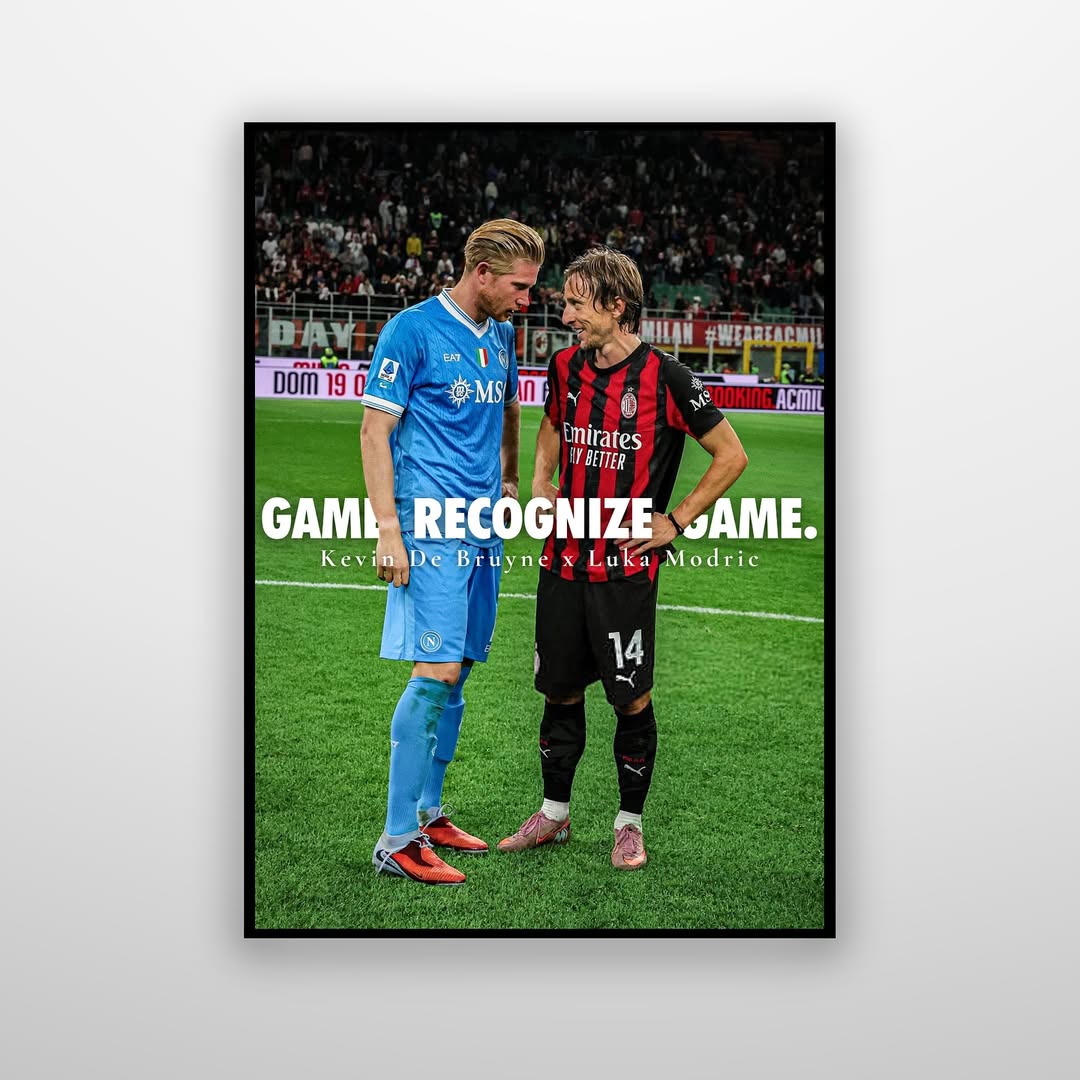 De Bruyne & Modrić - Game Recognize Game.