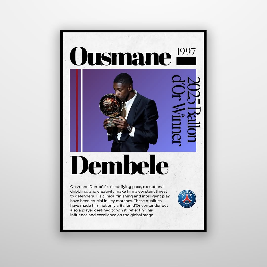 Ousmane Dembélé - Ballon d'Or Winner