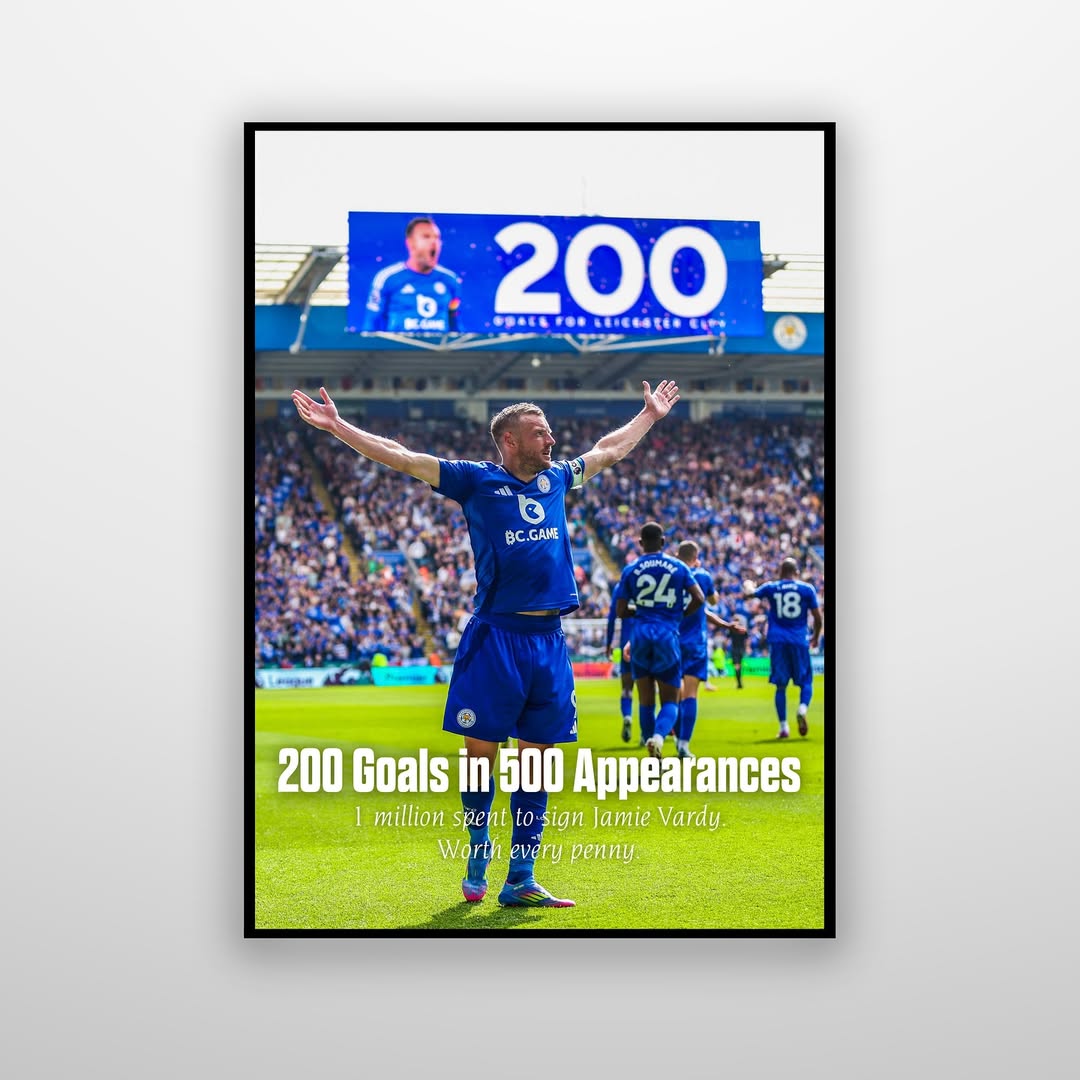 Jamie Vardy - 200