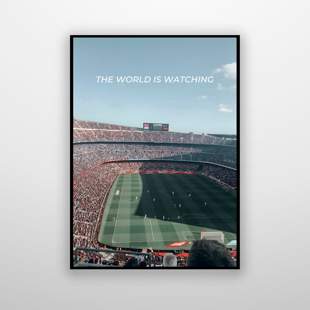 Camp Nou - The World Is Watching