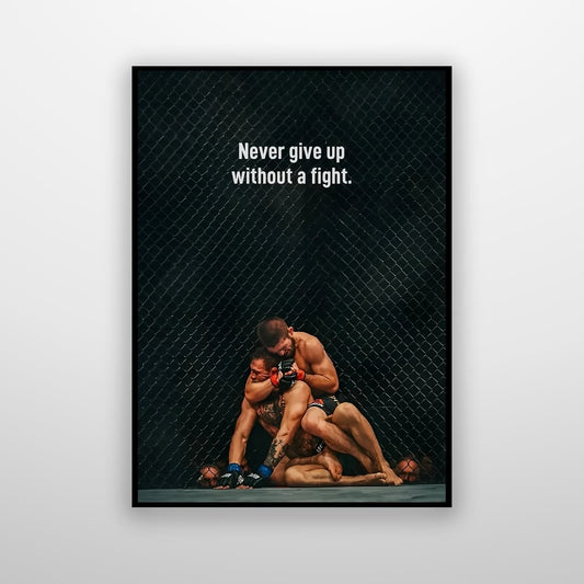 Khabib - Never Give Up Without A Fight