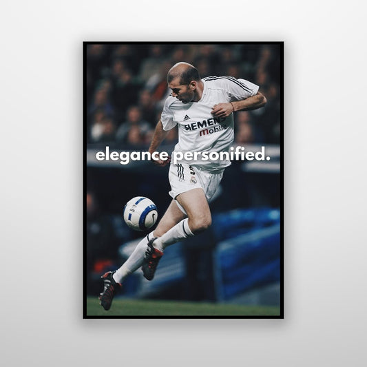 Zinedine Zidane - elegance personified