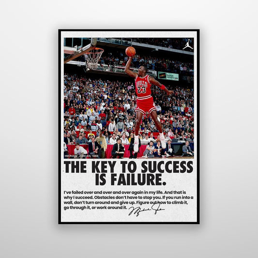 Michael Jordan - The Key to Success is Failure
