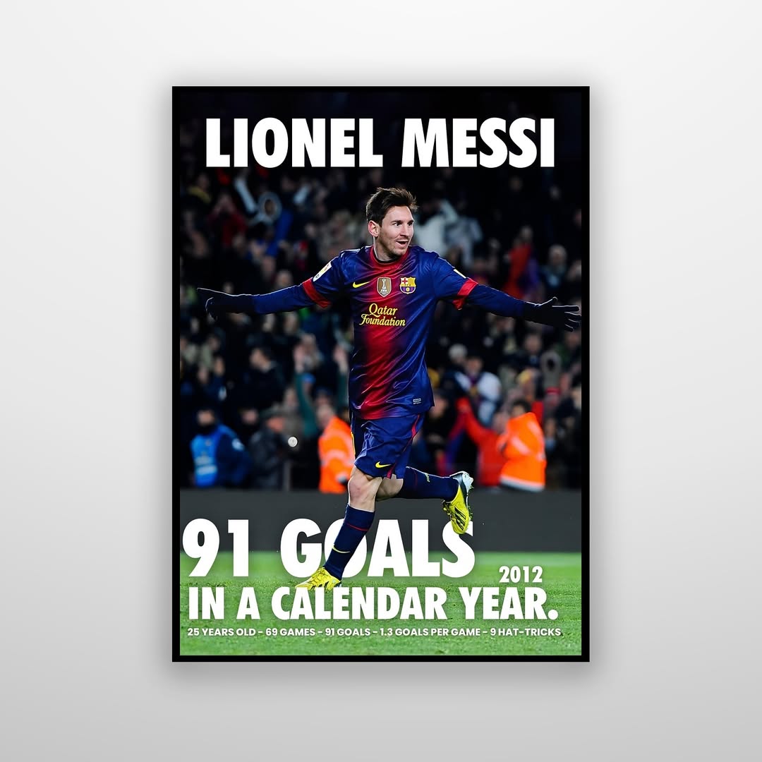 Lionel Messi - 91 Goals