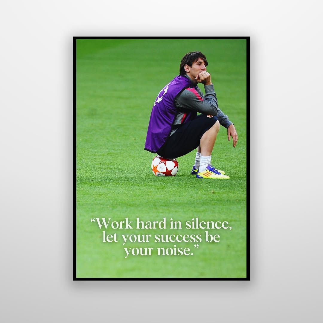 Lionel Messi - Work in Silence
