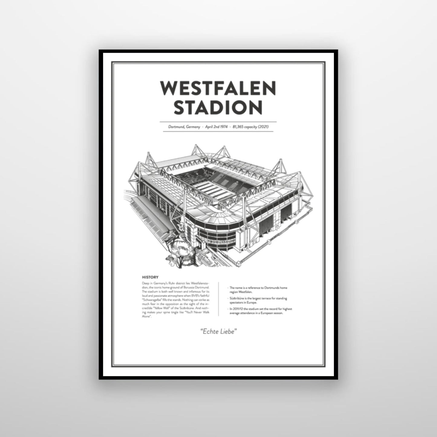 Borussia Dortmund - Westfalen Stadion