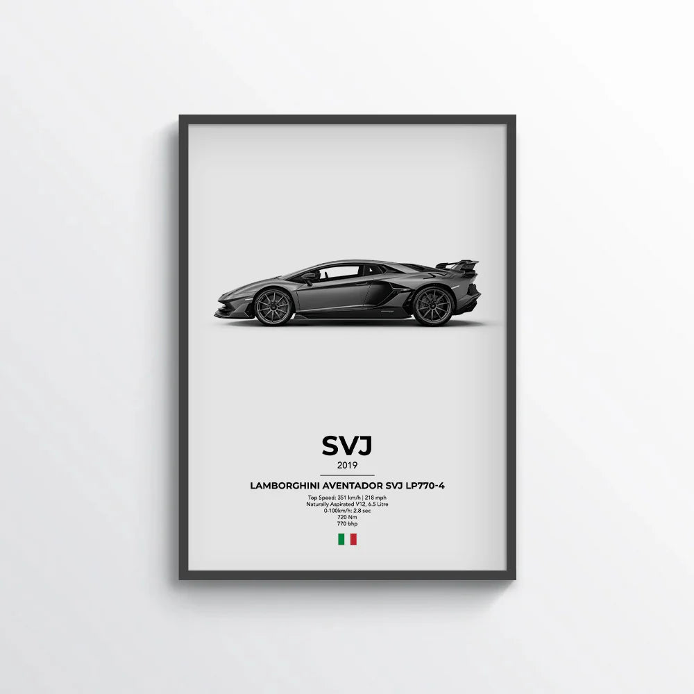 Lamborghini Aventador SVJ LP770-4