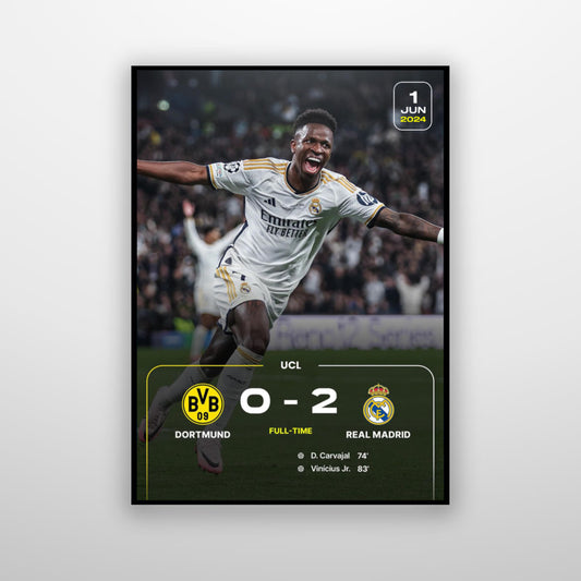 Real Madrid vs Dortmund ( 2-0 ) 2024