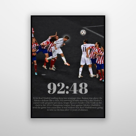 Sergio Ramos - 92:48