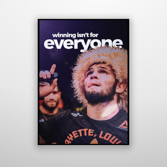 Khabib - Winning Isn’t For Everyone