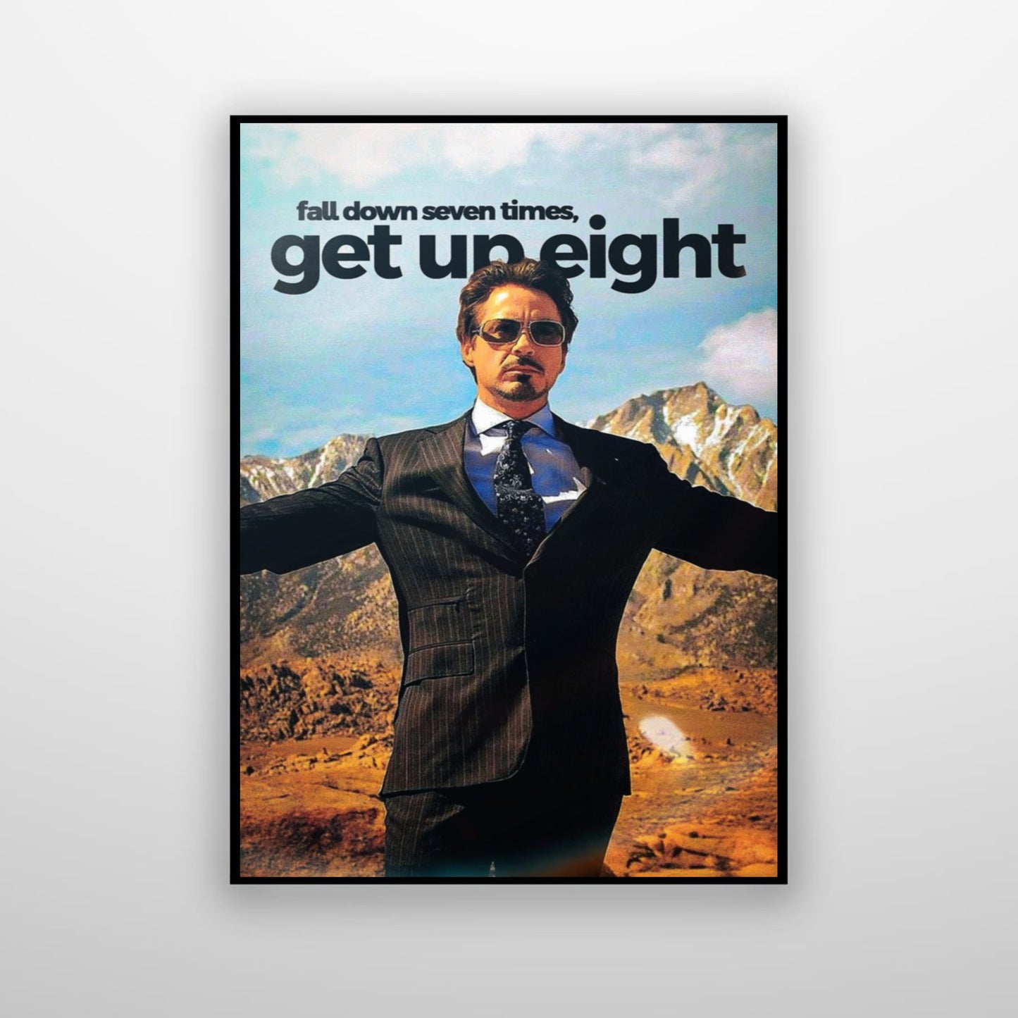 Robert Downey - Fall Down Seven Times Get Up Eight