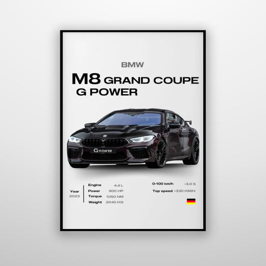 BMW M8 Grand Coupe G Power