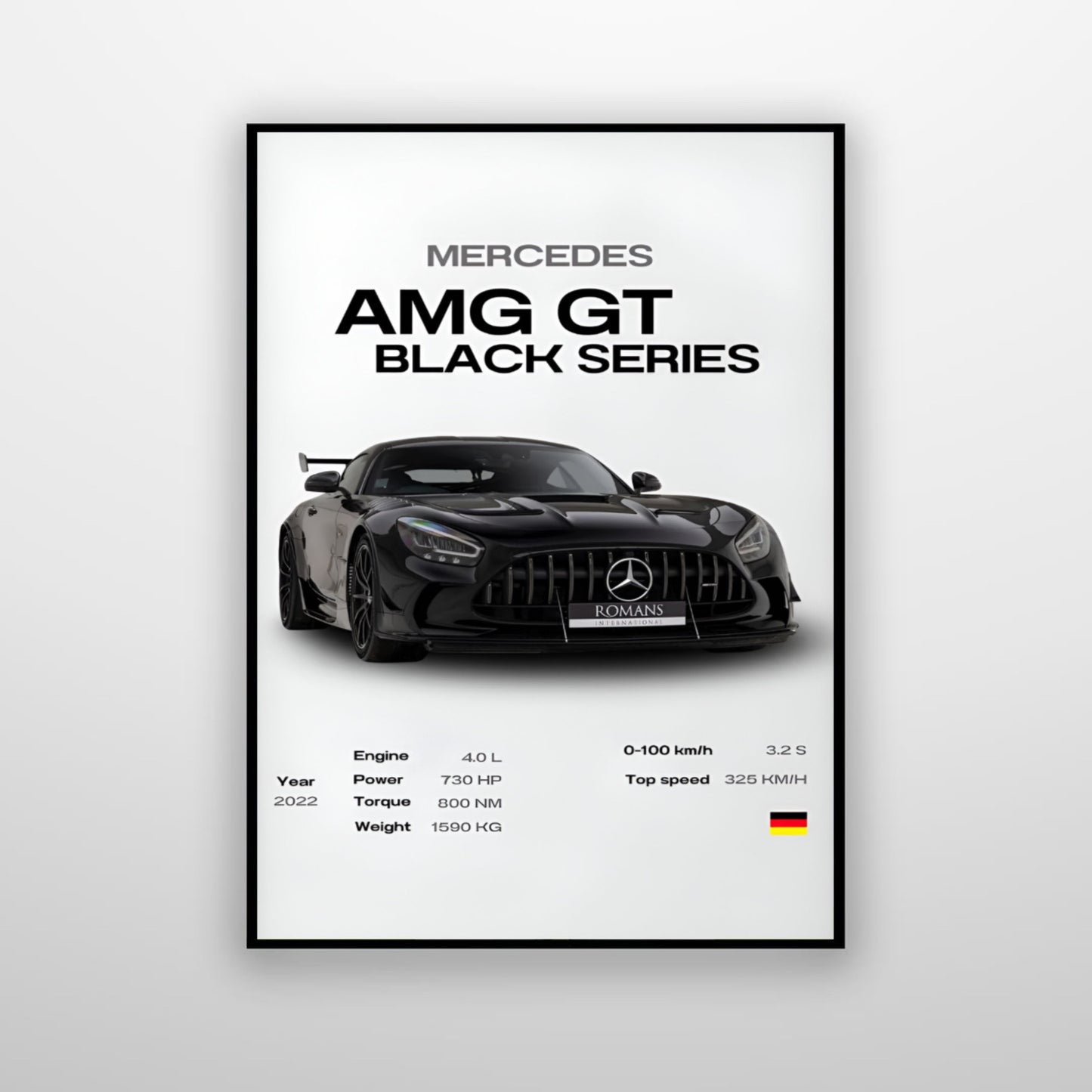 Mercedes AMG GT Black Series