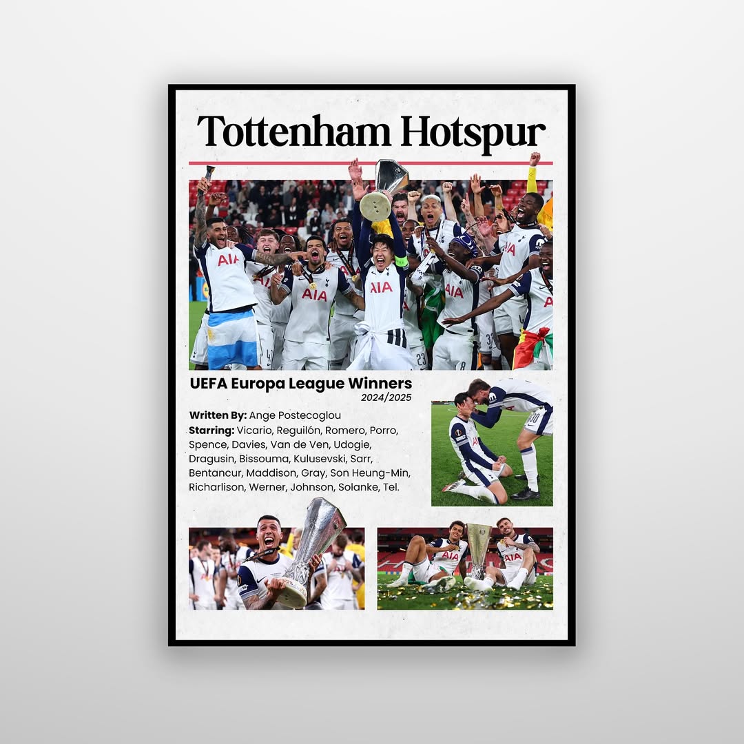 Tottenham Hotspur - Europa League Winners