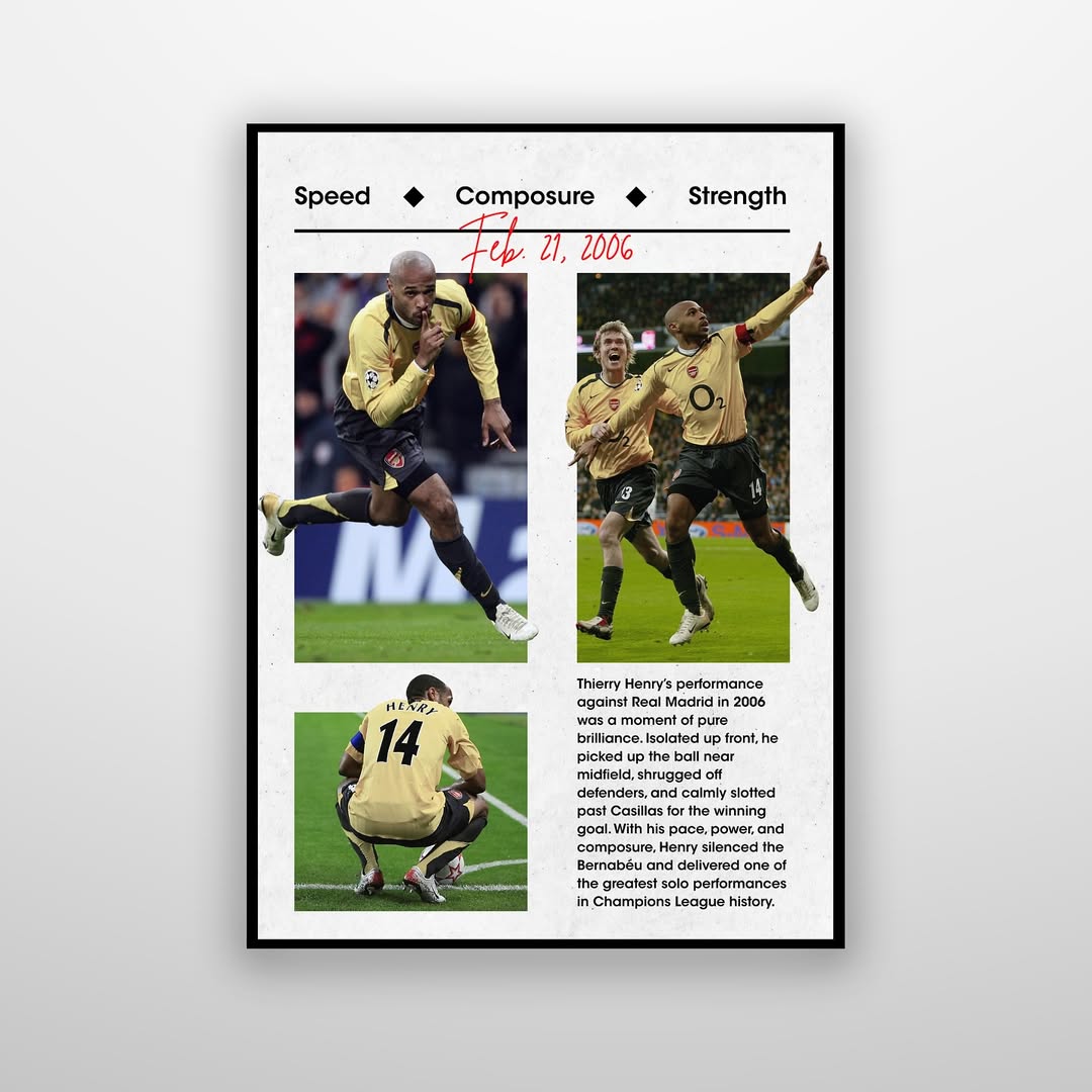 Thierry Henry vs Real Madrid 2006
