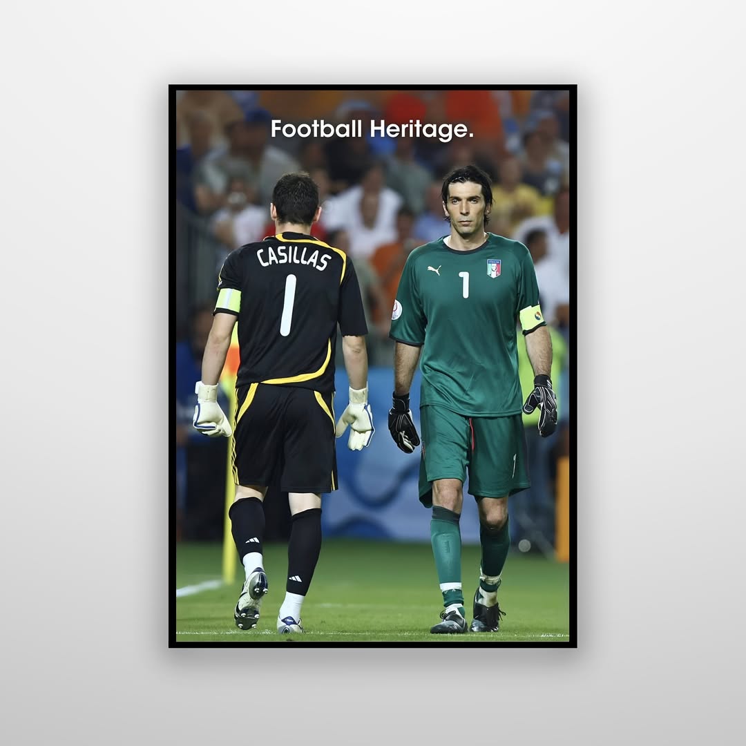 Casillas vs Buffon - Football Heritage