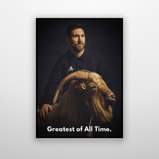 Lionel Messi - The Greatest of All Time.