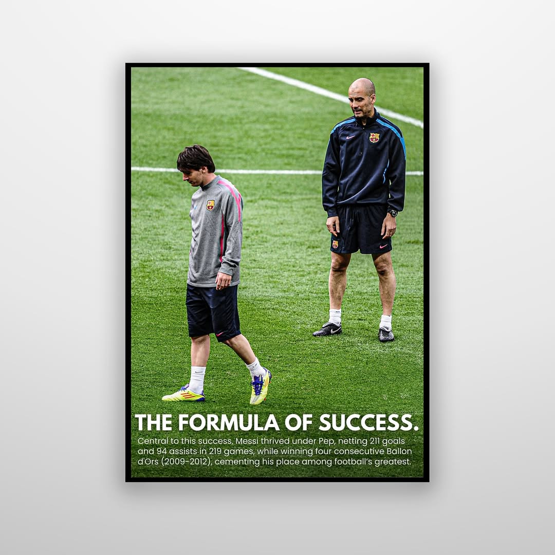 Lionel Messi & Pep Guardiola - The Formula of Success