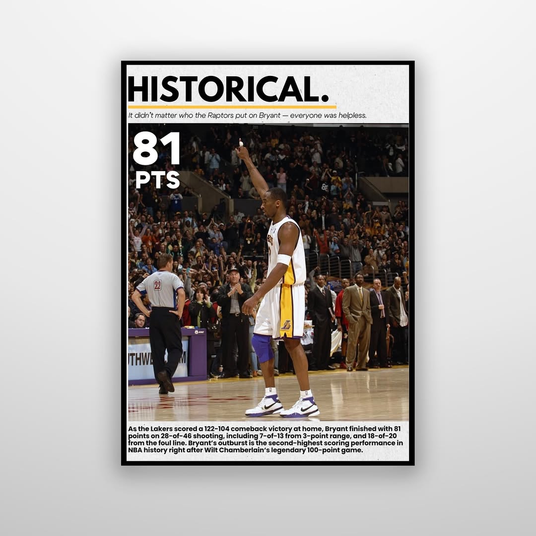 Kobe Bryant - 81 Points