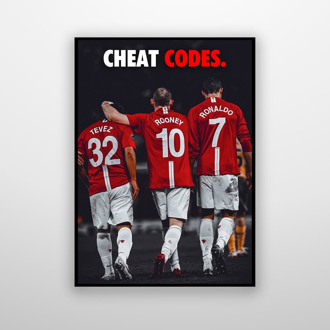 Tevez, Rooney, Ronaldo - Cheat Codes