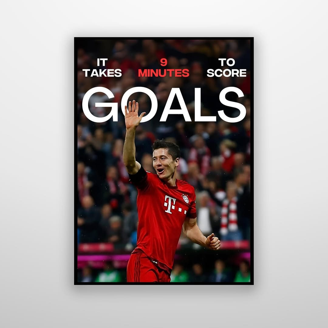 Lewandowski - 5 Goals in 9 Minutes