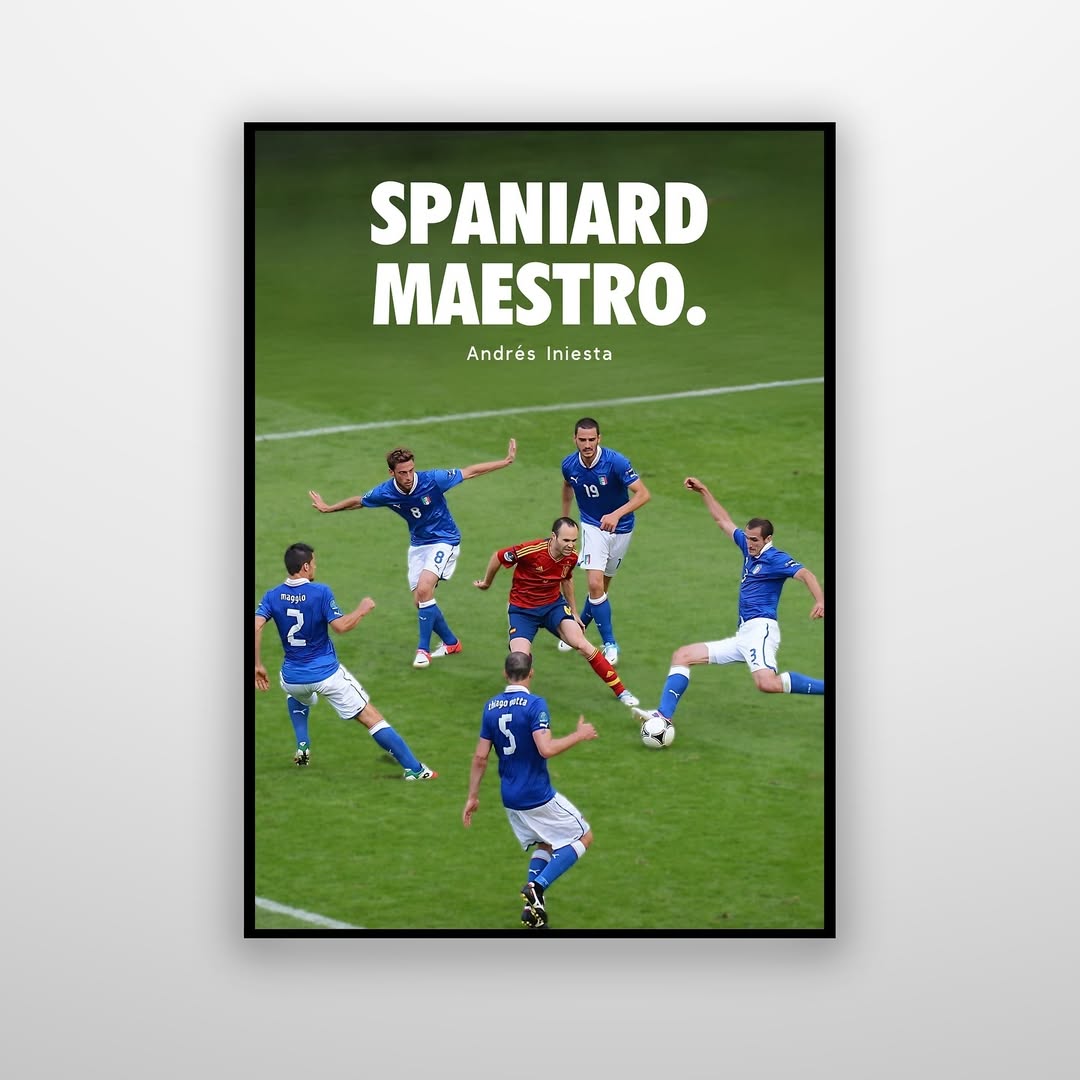 Iniesta - Spaniard Maestro