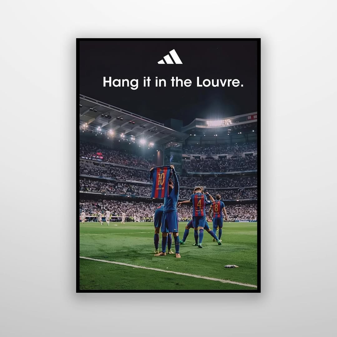 Lionel Messi - Hang it in the Louvre