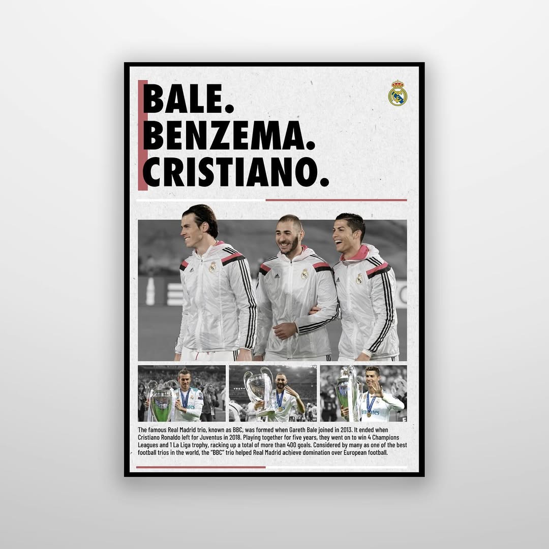 BBC - Bale, Benzema, & Cristiano