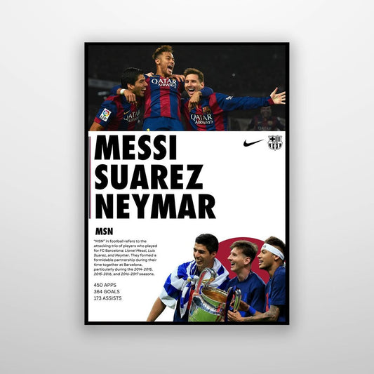 MSN - Messi, Suarez, & Neymar